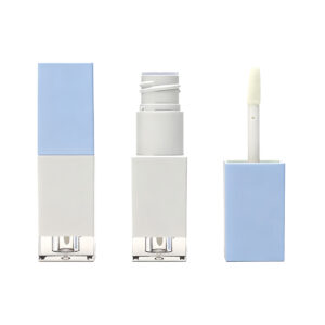 Fresh Mint & Cream Square Lip Gloss Tube