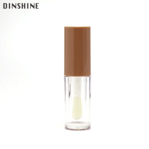 Caramel Glow Transparent Lip Gloss Tube