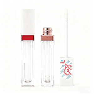 Double-walled Square Lip Gloss Tube