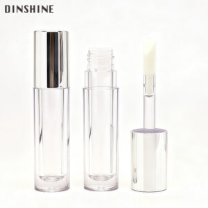 Silver-Capped Mini Luxe Lip Gloss Tube
