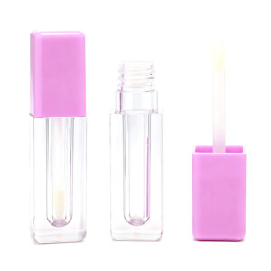 Square Double-Wall Lip Gloss Tube