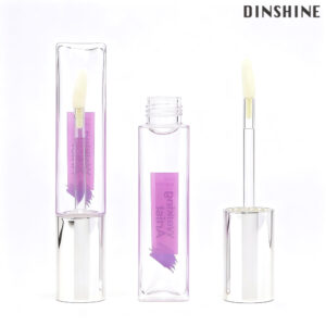 Squeeze-Tube Inspired Lip Gloss with Silver Cap