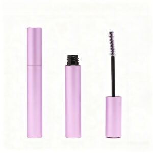 Matte Purple Aluminum Mascara Tube