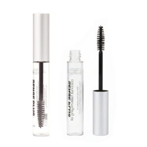 Clear PET & Matte Silver Mascara Tube