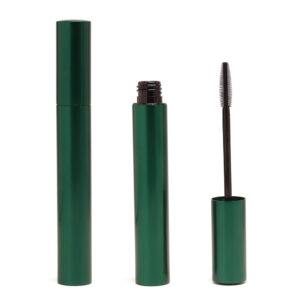 Matte Vintage Green Aluminum Mascara Tube