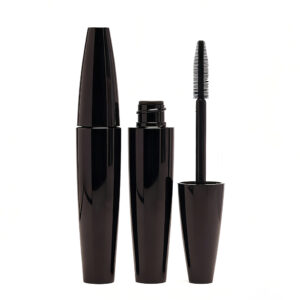 Tapered Black High-Gloss Mascara Tube