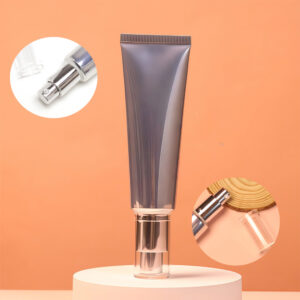 Silver Metallized Laminate Tube with Pump