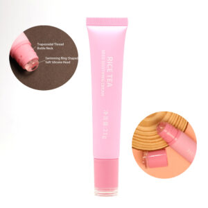 Matte Pink Tube with Swim Ring Shape Silicone Applicator
